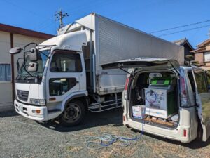 船美　燃焼室クリーニング　燃費改善　船舶　トラック　カーボンクリーニング